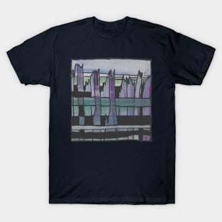 Liminal Space Grey Abstraction T-Shirt